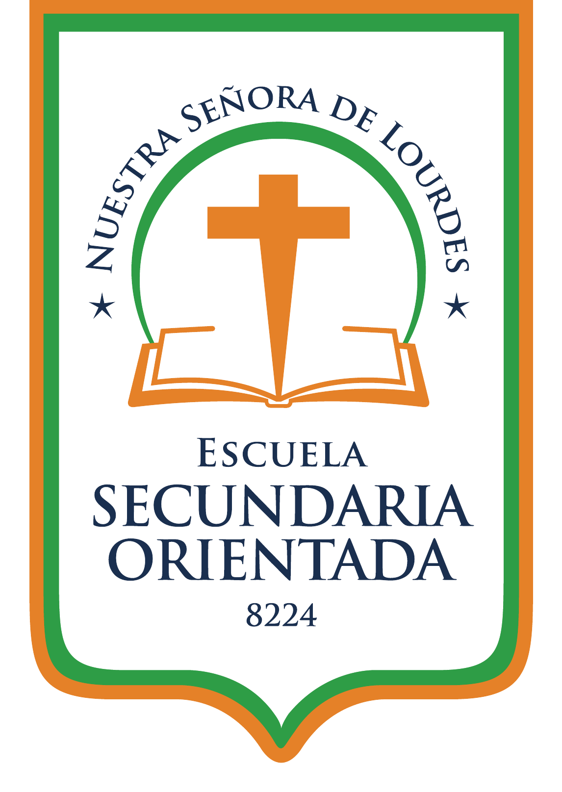 Logo Escuela Media Nº 8224