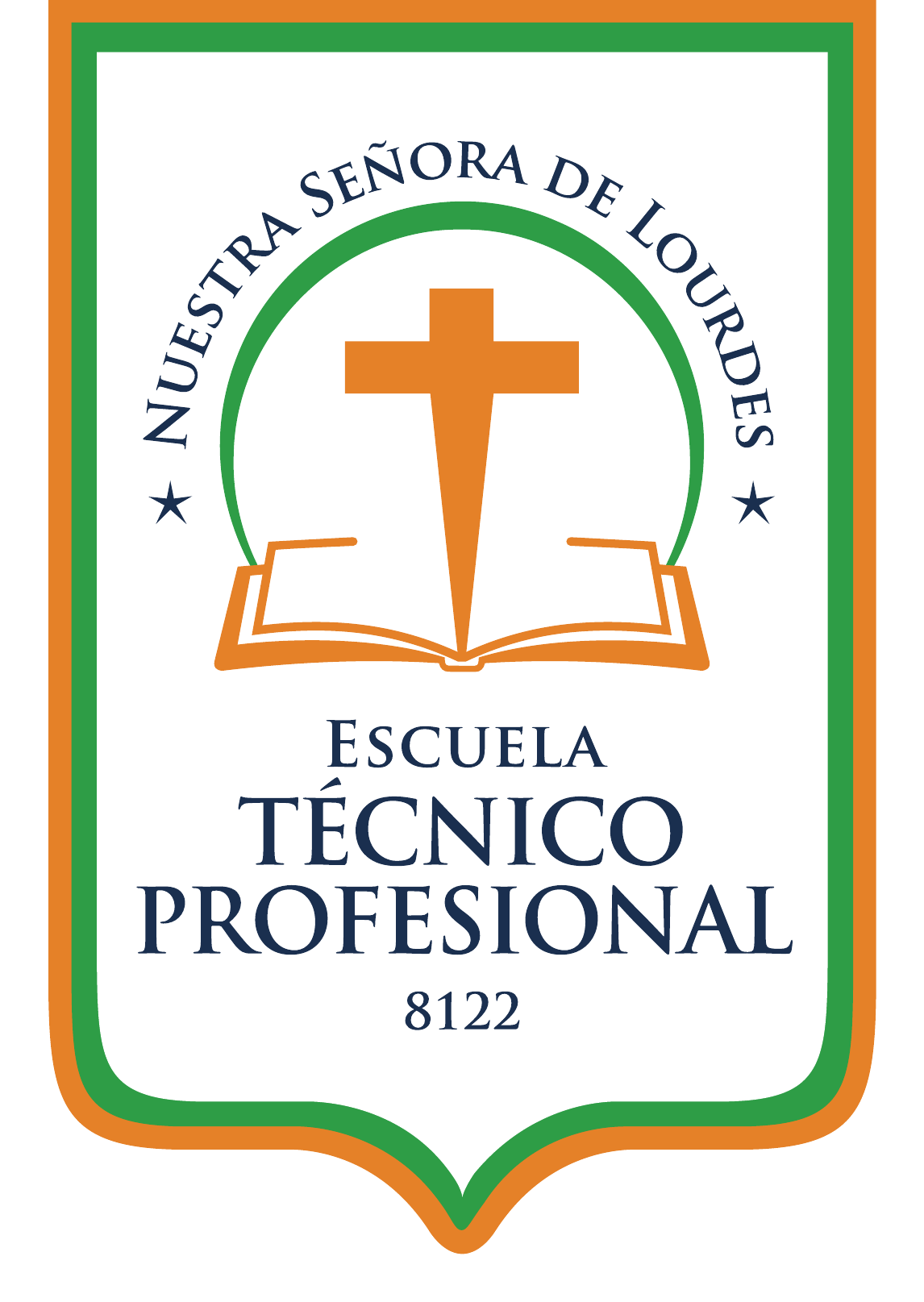 Logo Escuela Técnico Profesional Nº 8122