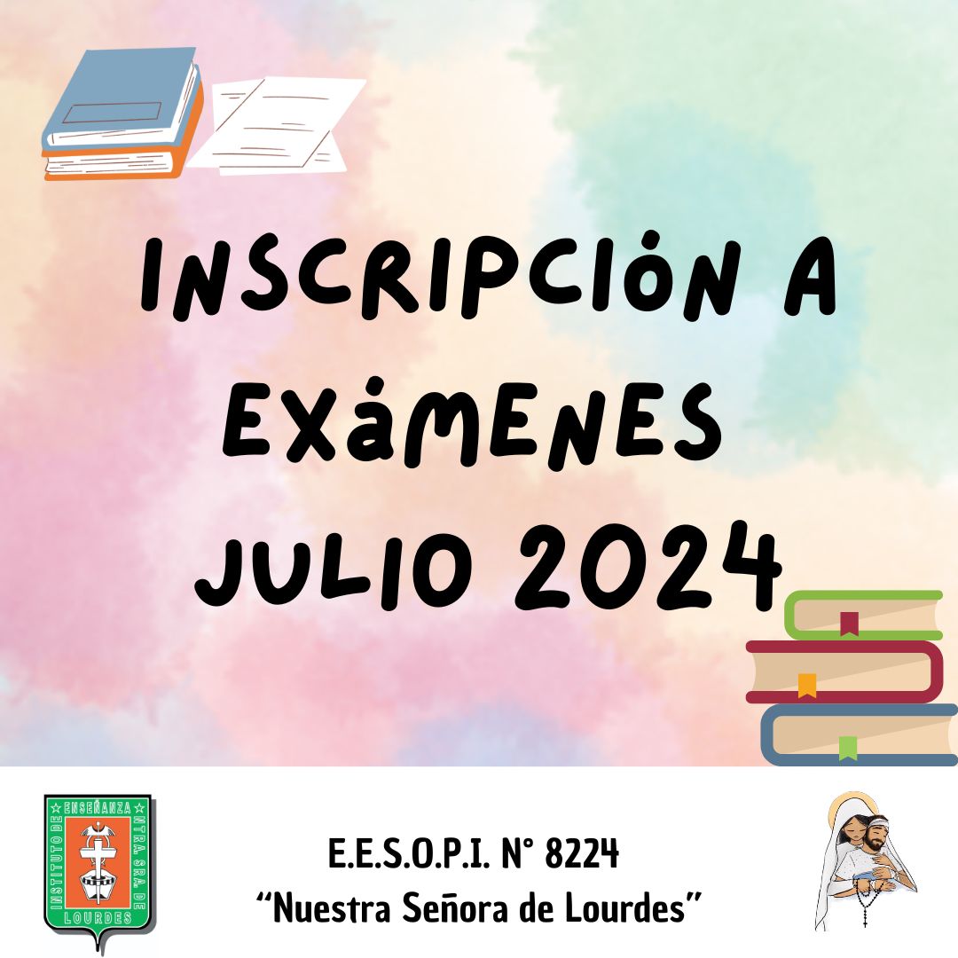 Exámenes Julio 2024